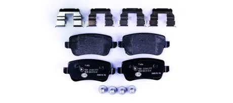 Комплект тормозных колодок, дисковый тормоз HELLA PAGID 8DB355012411