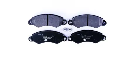Комплект тормозных колодок, дисковый тормоз HELLA PAGID 8DB355012431