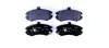 Комплект тормозных колодок, дисковый тормоз HELLA PAGID 8DB355012471 (фото 1)