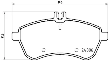 Комплект тормозных колодок, дисковый тормоз HELLA PAGID 8DB355012601