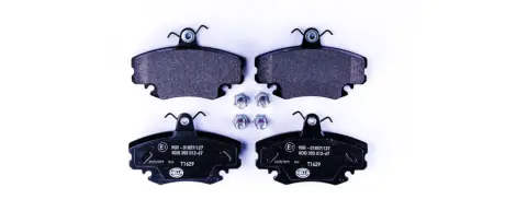 Комплект тормозных колодок, дисковый тормоз HELLA PAGID 8DB355012671