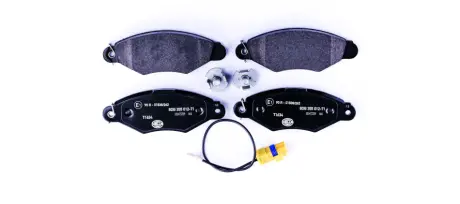 Гальмівні колодки пер. Kangoo 97-08 (Bosch) HELLA PAGID 8DB355012711