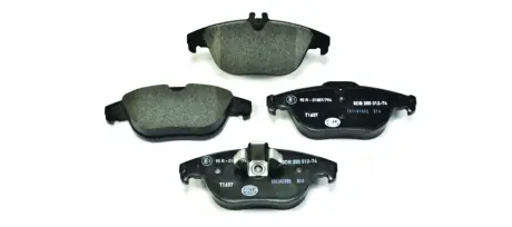 Колодки гальмівні дискові комплект; задн. HELLA PAGID 8DB355012741