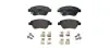 Комплект тормозных колодок, дисковый тормоз HELLA PAGID 8DB355012831 (фото 1)