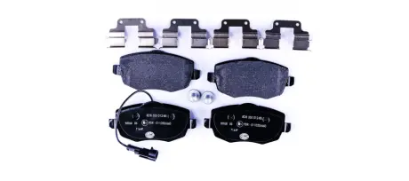 Комплект тормозных колодок, дисковый тормоз HELLA PAGID 8DB355012851
