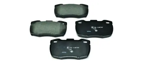 Комплект тормозных колодок, дисковый тормоз HELLA PAGID 8DB355012871