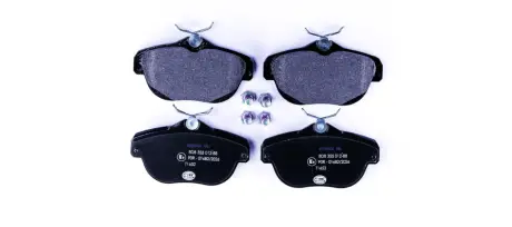 Комплект тормозных колодок, дисковый тормоз HELLA PAGID 8DB355012881