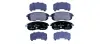 Комплект тормозных колодок, дисковый тормоз HELLA PAGID 8DB355012901 (фото 1)