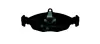 Комплект тормозных колодок, дисковый тормоз HELLA PAGID 8DB355013031 (фото 2)