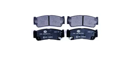 Гальмівні колодки дискові зад. Hyundai Santa Fe II 06- HELLA PAGID 8DB355013081