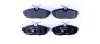 Комплект тормозных колодок, дисковый тормоз HELLA PAGID 8DB355013111 (фото 1)