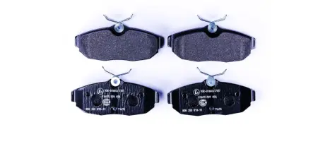 Комплект тормозных колодок, дисковый тормоз HELLA PAGID 8DB355013111