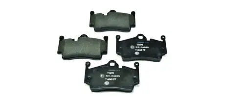 Комплект тормозных колодок, дисковый тормоз HELLA PAGID 8DB355013311