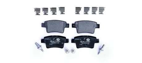 Комплект тормозных колодок, дисковый тормоз HELLA PAGID 8DB355013361