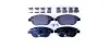 Комплект тормозных колодок, дисковый тормоз HELLA PAGID 8DB355013371 (фото 1)