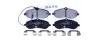 Комплект тормозных колодок, дисковый тормоз HELLA PAGID 8DB355013411 (фото 1)