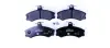 Комплект тормозных колодок, дисковый тормоз HELLA PAGID 8DB355013441 (фото 1)