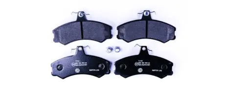 Комплект тормозных колодок, дисковый тормоз HELLA PAGID 8DB355013441