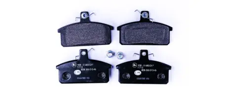 Комплект тормозных колодок, дисковый тормоз HELLA PAGID 8DB355013451