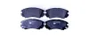 Комплект тормозных колодок, дисковый тормоз HELLA PAGID 8DB355013521 (фото 1)