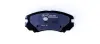 Комплект тормозных колодок, дисковый тормоз HELLA PAGID 8DB355013521 (фото 2)
