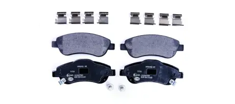 Комплект тормозных колодок, дисковый тормоз HELLA PAGID 8DB355013611