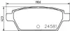 Комплект тормозных колодок, дисковый тормоз HELLA PAGID 8DB355013691 (фото 2)