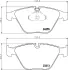 Гальмівні колодки дискові перед. BMW 3 (E90/E90N) 320d 05-/X1 (E84) 09- HELLA PAGID 8DB355013931 (фото 4)