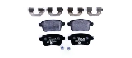 Гальмівні колодки дискові зад. Renault Kangoo II 08- HELLA PAGID 8DB355013971