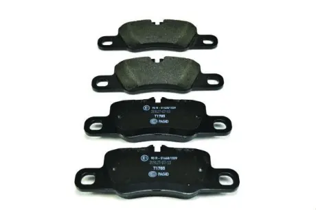 Комплект тормозных колодок, дисковый тормоз HELLA PAGID 8DB355014051