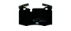 Комплект тормозных колодок, дисковый тормоз HELLA PAGID 8DB355014111 (фото 2)