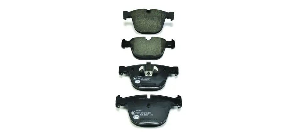 Комплект тормозных колодок, дисковый тормоз HELLA PAGID 8DB355014141 (фото 1)