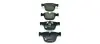 Комплект тормозных колодок, дисковый тормоз HELLA PAGID 8DB355014141 (фото 1)