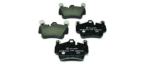Комплект тормозных колодок, дисковый тормоз HELLA PAGID 8DB355014161