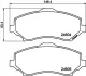 Комплект тормозных колодок, дисковый тормоз HELLA PAGID 8DB355014231 (фото 4)