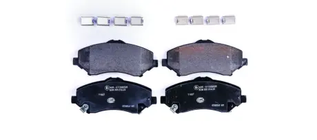 Комплект тормозных колодок, дисковый тормоз HELLA PAGID 8DB355014231