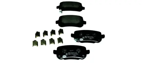 Комплект тормозных колодок, дисковый тормоз HELLA PAGID 8DB355014331