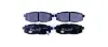 Комплект тормозных колодок, дисковый тормоз HELLA PAGID 8DB355014341 (фото 1)