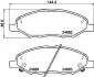 Комплект тормозных колодок, дисковый тормоз HELLA PAGID 8DB355014371 (фото 4)
