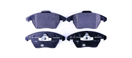 Комплект тормозных колодок, дисковый тормоз HELLA PAGID 8DB355014511
