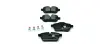 Комплект тормозных колодок, дисковый тормоз HELLA PAGID 8DB355014621 (фото 1)