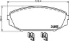 Комплект тормозных колодок, дисковый тормоз HELLA PAGID 8DB355014681 (фото 2)
