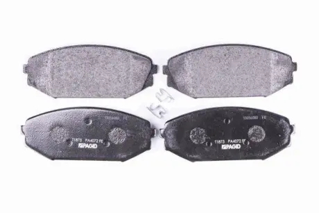 Комплект тормозных колодок, дисковый тормоз HELLA PAGID 8DB355014681