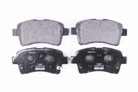 Комплект тормозных колодок, дисковый тормоз HELLA PAGID 8DB355014761
