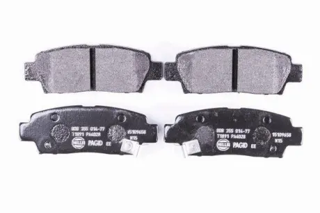 Комплект тормозных колодок, дисковый тормоз HELLA PAGID 8DB355014771