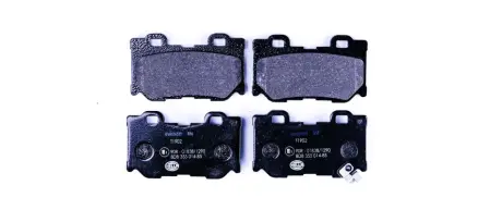 Комплект тормозных колодок, дисковый тормоз HELLA PAGID 8DB355014851