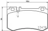 Комплект тормозных колодок, дисковый тормоз HELLA PAGID 8DB355014941 (фото 4)