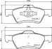 Комплект тормозных колодок, дисковый тормоз HELLA PAGID 8DB355014961 (фото 4)