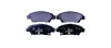 Комплект тормозных колодок, дисковый тормоз HELLA PAGID 8DB355015001 (фото 1)
