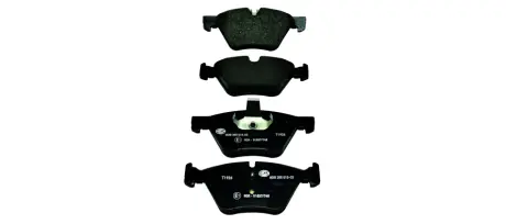 Колодки гальмівні дискові комплект; передн. HELLA PAGID 8DB355015031